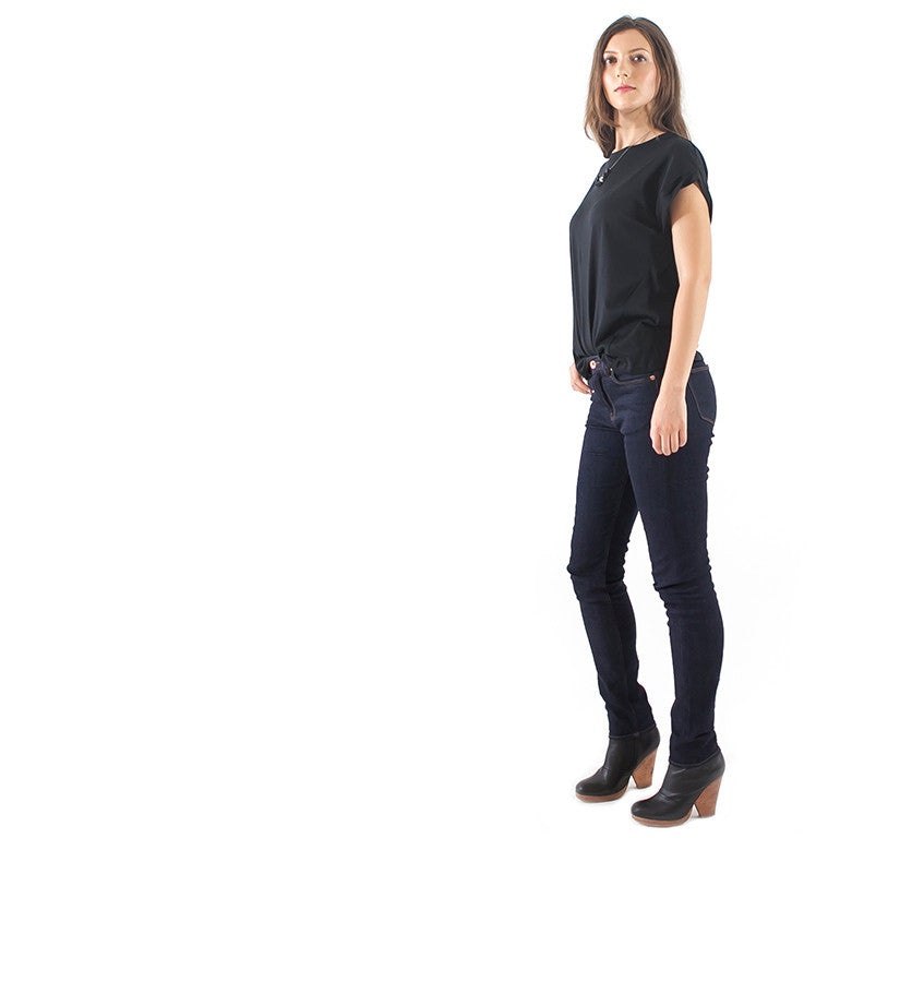 Doublewood | Women Selvedge SKINNY RINSED Jeans $149 | Doublewood Denim